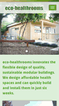Mobile Screenshot of eco-healthrooms.com